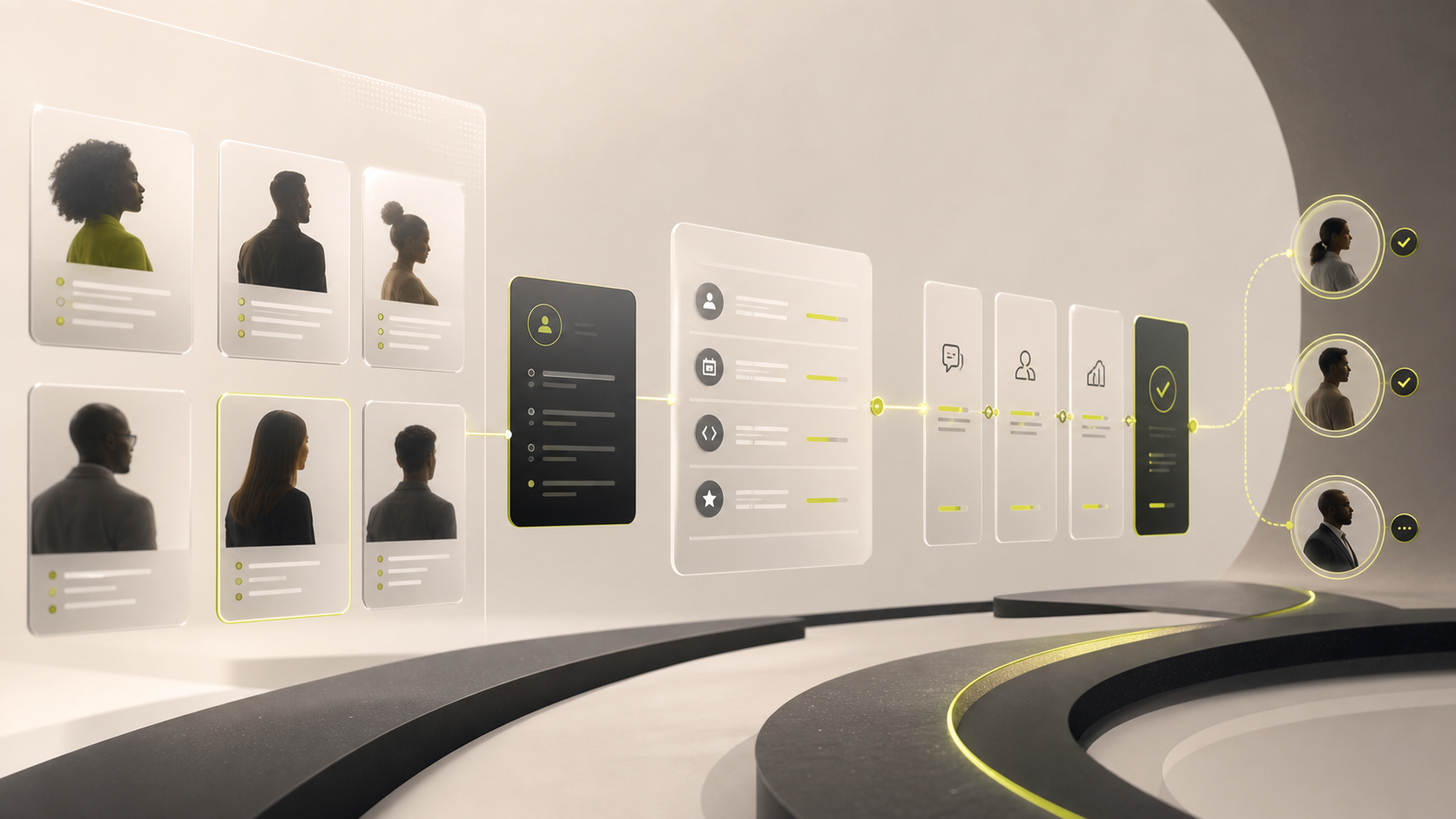 A recruiting employee that turns applications into qualified conversations